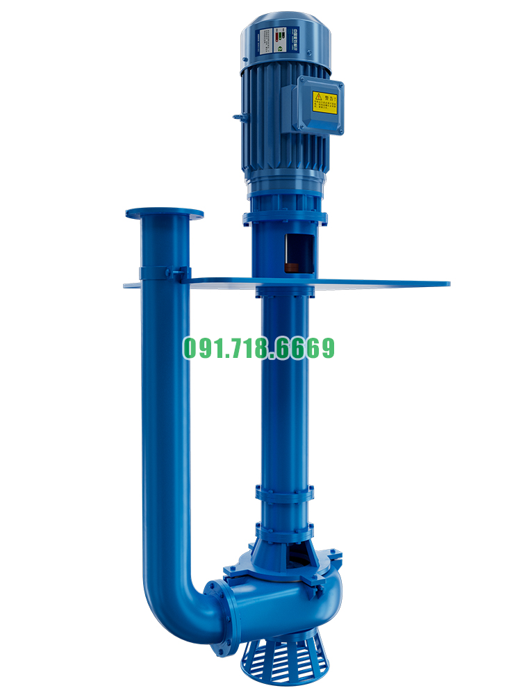 Máy bơm hút bùn trục đứng dùng cho hút cát, quặng tuyển  80m3/h 