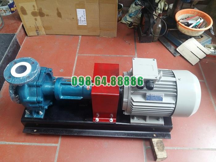 Bơm dầu nóng công nghiệp RY80-50-200 Cột áp 50 m, lưu lượng 50 m3/h, công suất 15 kW