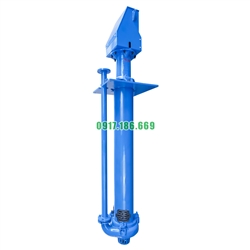 Máy bơm hút bùn trục đứng 120m3 đẩy cao 30m động cơ 22kw